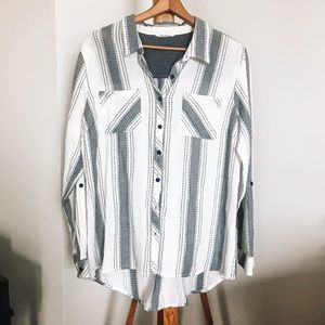 Krazy Kat Lightweight Long Sleeve Blouse